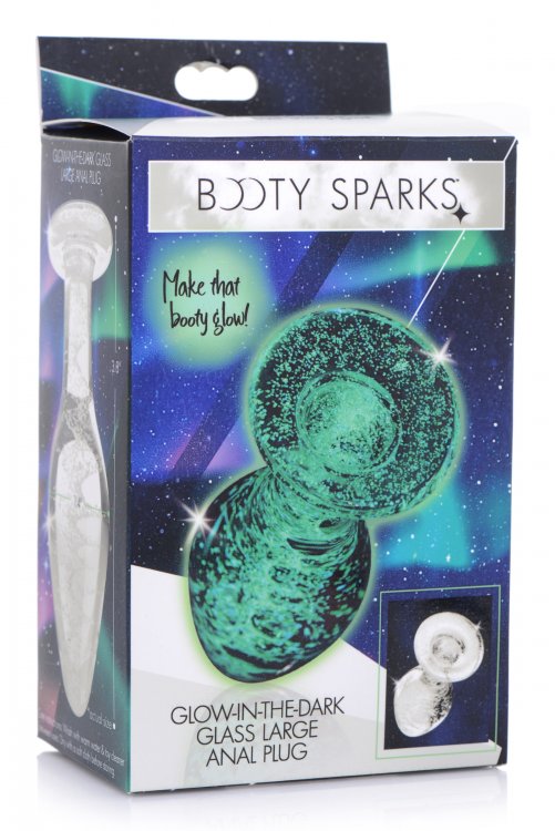 Booty Sparks Glow-in-the-Dark Glass