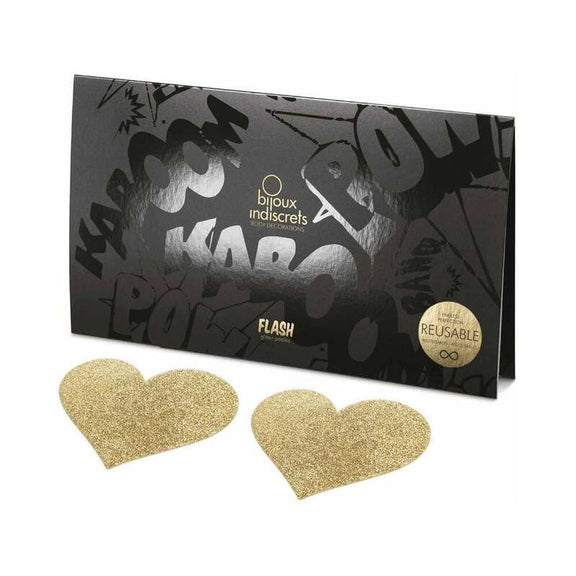 Bijoux Indiscrets Gold Hearts Pasties