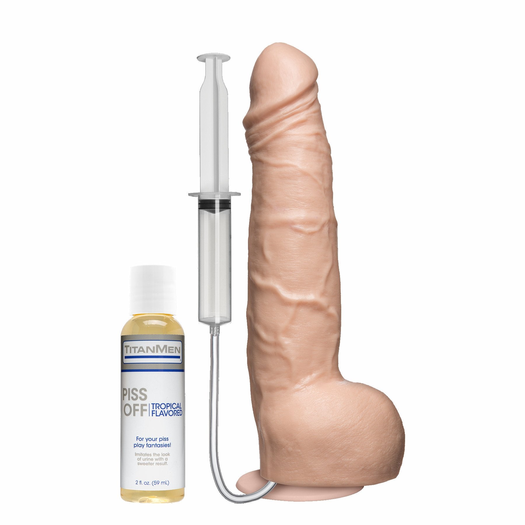 Titanmen Piss Off Dildo Realistic Fluid Play with Suction Base Kinkly Shop Titanmen Piss Off Dildo Realistic Fluid Play with Suction Base Kinkly Shop