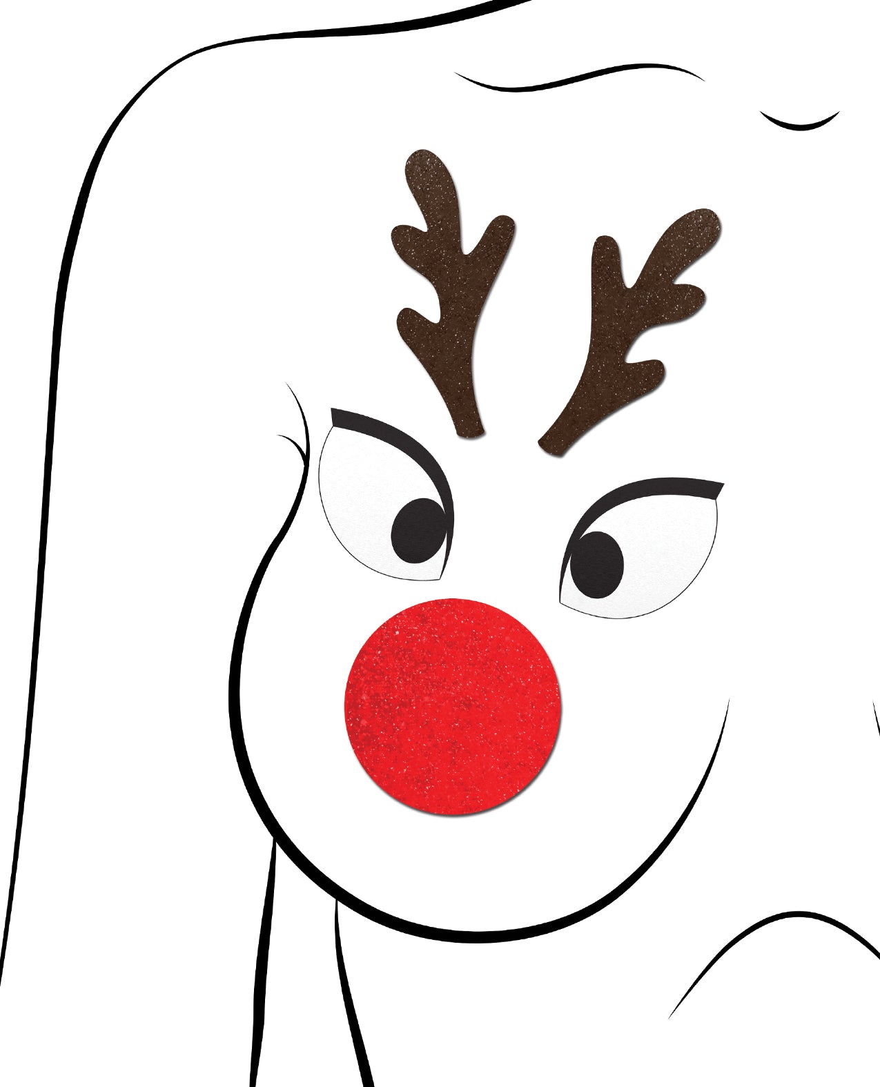 Pastease Holiday Reindeer Boob Kit