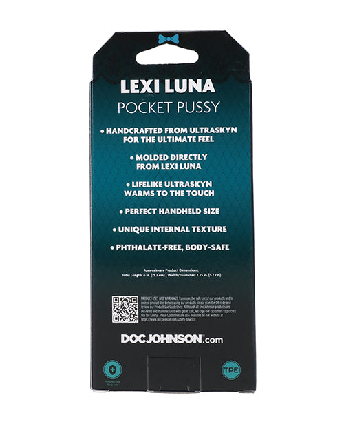 Backside of the Signature Strokers - Lexi Luna stroker | Kinkly Shop
