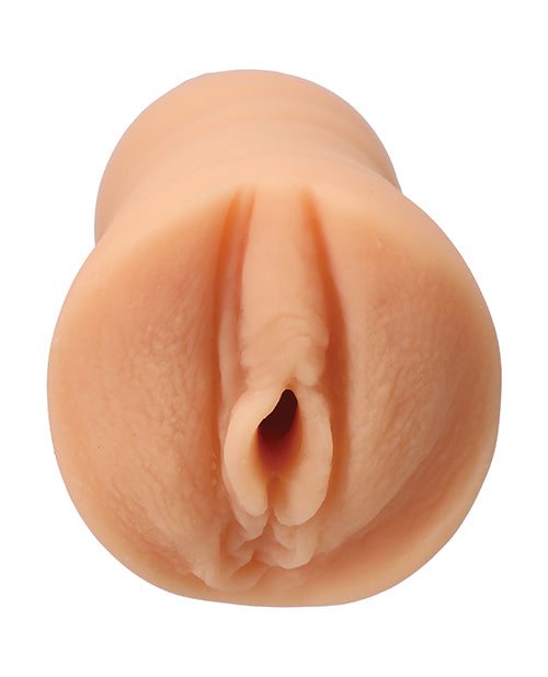 Close-up of the entrance of the Signature Strokers Adira Allure stroker | Kinkly Shop
