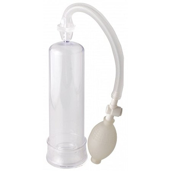 Beginner's Power Pump in Clear up against a plain white background | Kinkly Shop