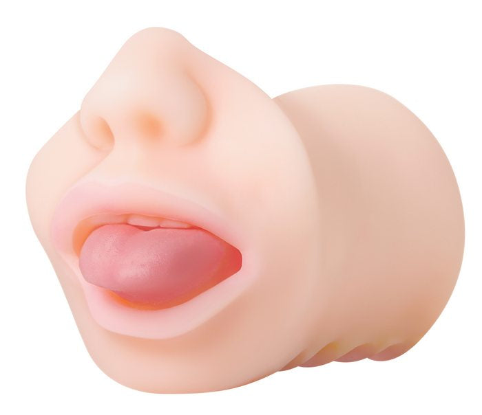 The Zero Tolerance Real Mouth Stroker in front of a plain white background | Kinkly Shop