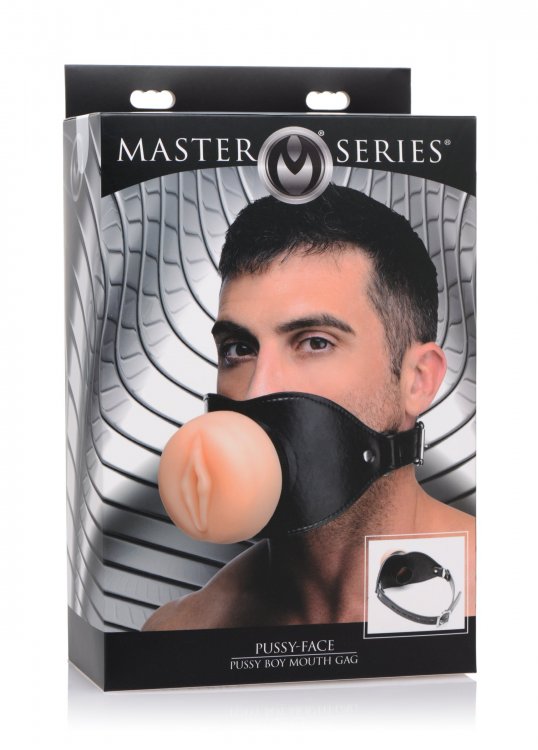 Packaging for the Master Series Pussy Face | Kinkly Shop
