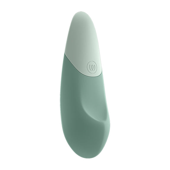 Womanizer Vibe in Sage against a plain white background | Kinkly Shop