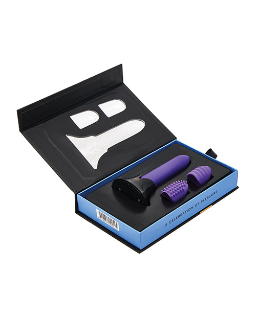 The Point Plus Rechargeable and its tips inside the tray. | Kinkly Shop