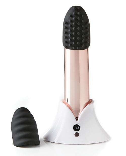 The Point Plus Rechargeable in rose gold against a plain white background | Kinkly Shop