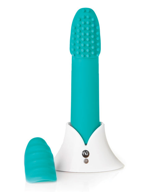 The Point Plus Rechargeable in blue in front of a plain white background | Kinkly Shop