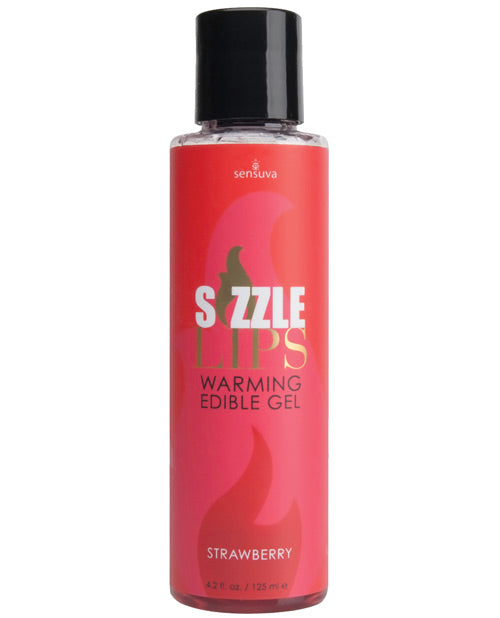 Sizzle Lips Warming Gel in Strawberry | Kinkly Shop