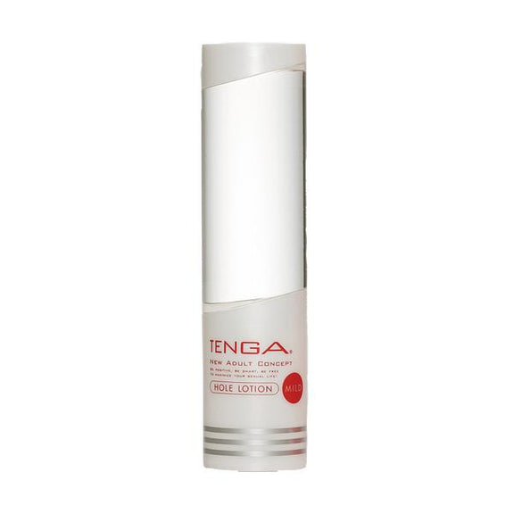 The Tenga Hole Lotion: Mild bottle in front of a plain white background | Kinkly Shop
