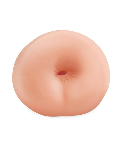 Close-up of the anal entrance on the PDX Extreme Freshman Fuckslut | Kinkly Shop