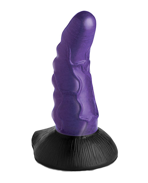 Close-up on the veined texturing on the Creature Cocks Orion Invader | Kinkly Shop