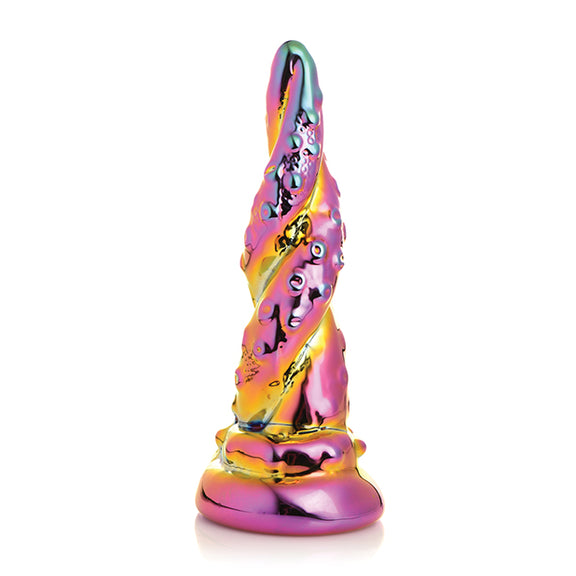 The multi-color Creature Cocks Enchantress in front of a plain white background | Kinkly Shop
