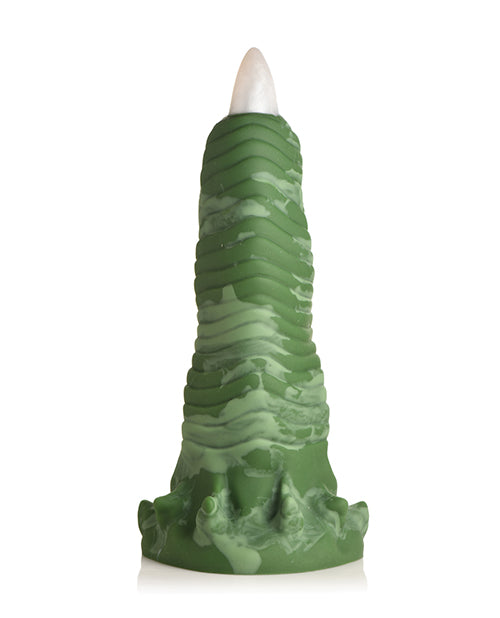 The underside of the Creature Cocks Dragon Claw is just full of ripply scales from top to bottom in the insertable length. | Kinkly Shop
