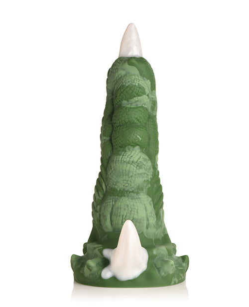 The Creature Cocks Dragon Claw has two protruding "fingernails". One at the very tip of the dildo and the other at the base, offering a protruding surface for the user to grind against. | Kinkly Shop