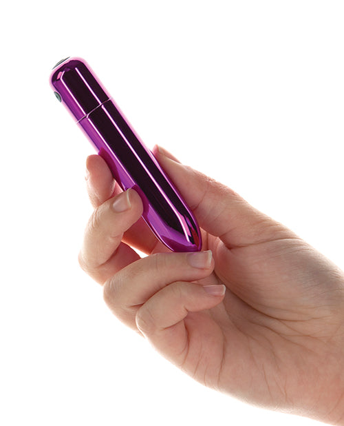 Multiple fingers present the PowerBullet Bullet Point vibrator. | Kinkly Shop