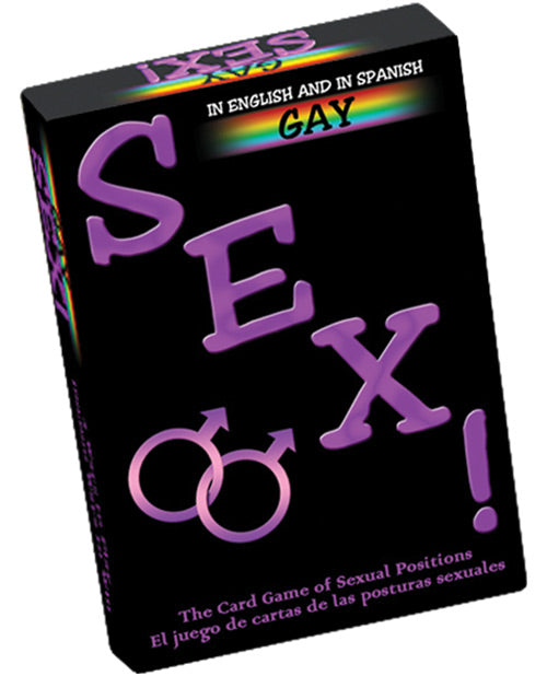 Packaging for the Gay Sex Card Game | Kinkly Shop