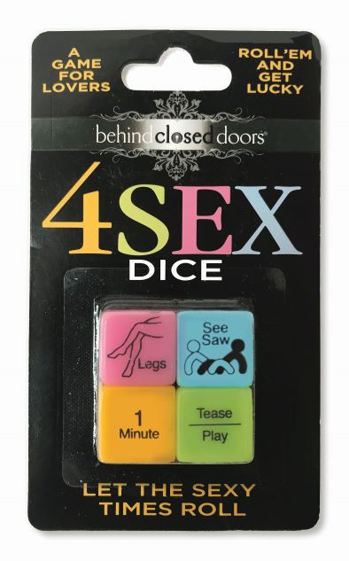 4 Sex Dice Game in their packaging | Kinkly Shop