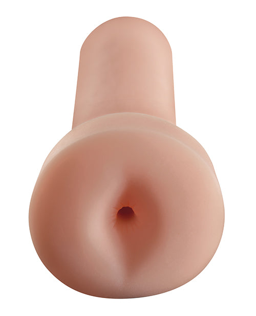 Close-up of the entrance on the Pale Pump & Dump. It has a semi-realistic anal entrance | Kinkly Shop