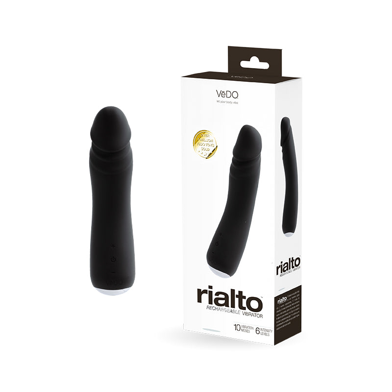 The VeDO Rialto shown next to its packaging | Kinkly Shop