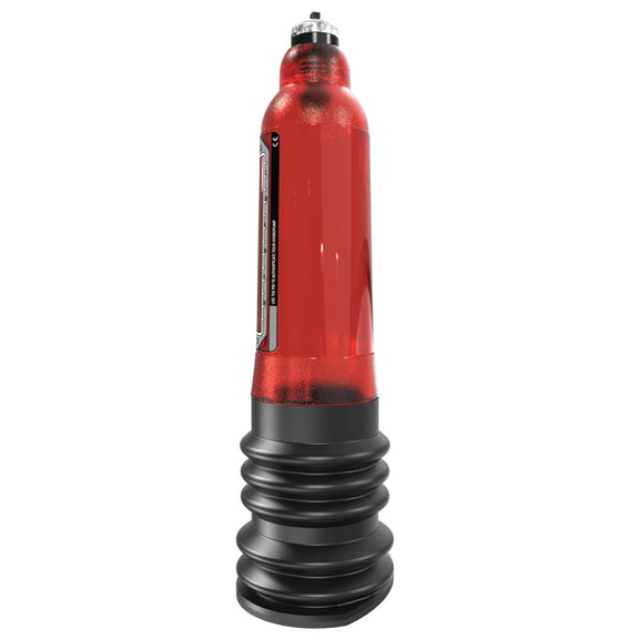 Side view of the Bathmate Hydro 7 Hydropump showcases the see-through chamber throughout the majority of the pump that lets you see your results | Kinkly Shop