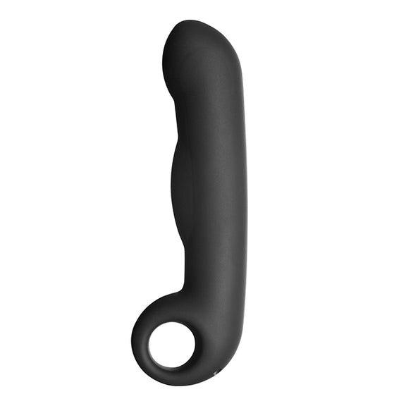 The ElectraStim Ovid Dildo in front of a plain white background | Kinkly