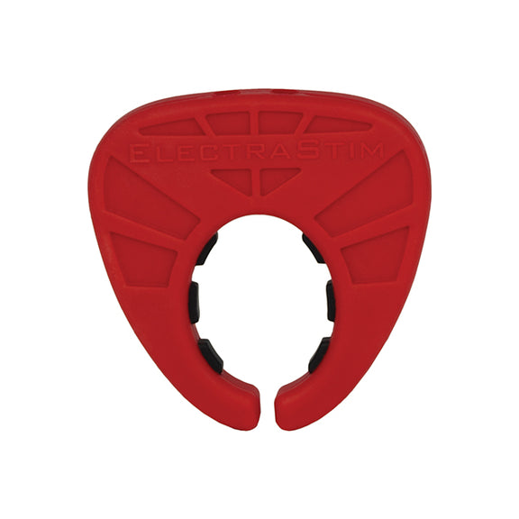 The ElectraStim Viper Cock Shield in front of a plain white background | Kinkly