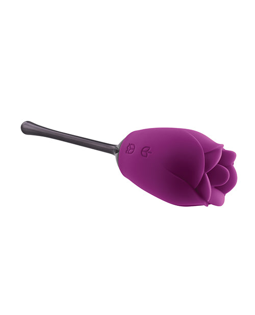 Playboy Petal Flicking Tongue Rose Vibrator with Vibe Stem Kinkly Shop Playboy Petal Flicking Tongue Rose Vibrator with Vibe Stem Kinkly Shop