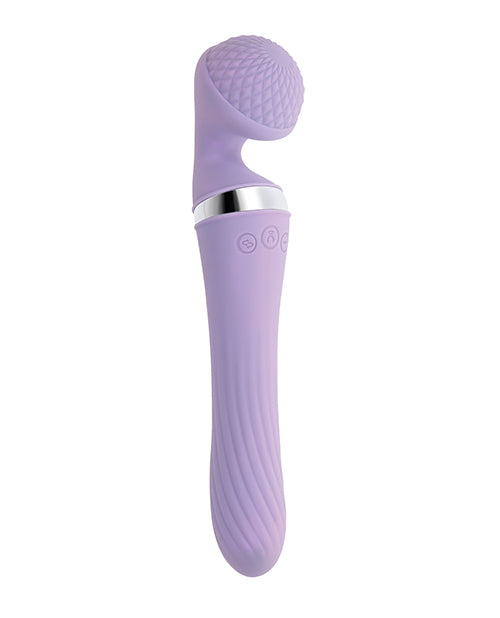 Playboy Vibrato: Dual-Ended Wand with Twirl & Vibration Kinkly Shop Playboy Vibrato: Dual-Ended Wand with Twirl & Vibration Kinkly Shop