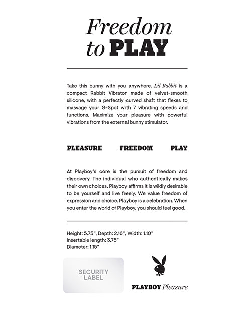 Playboy Lil Rabbit
