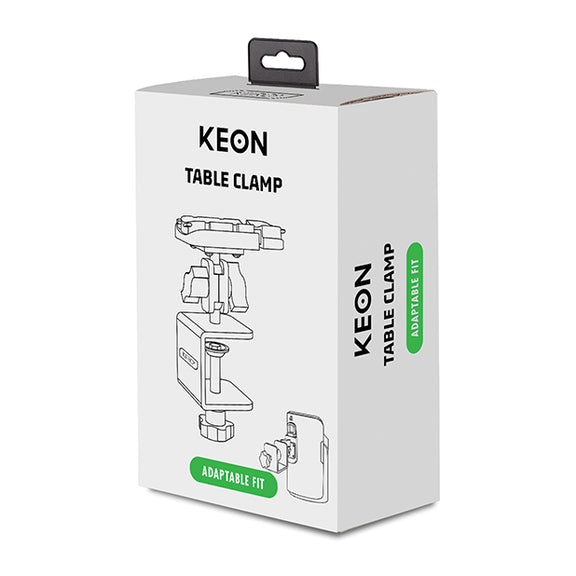 Packaging for the KIIROO KEON: Table Clamp | Kinkly Shop