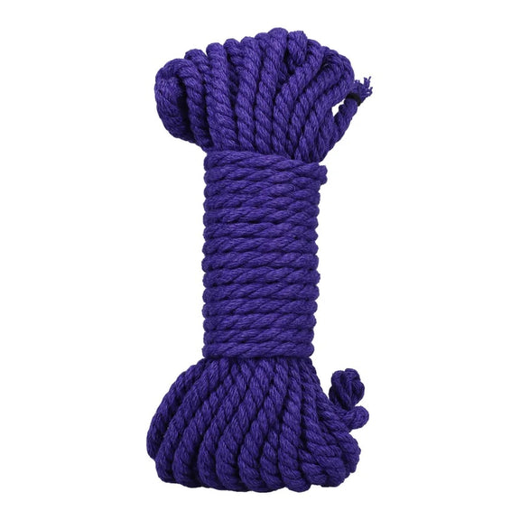 Merci Bind & Tie Rope in Violet in the 30 foot length | Kinkly