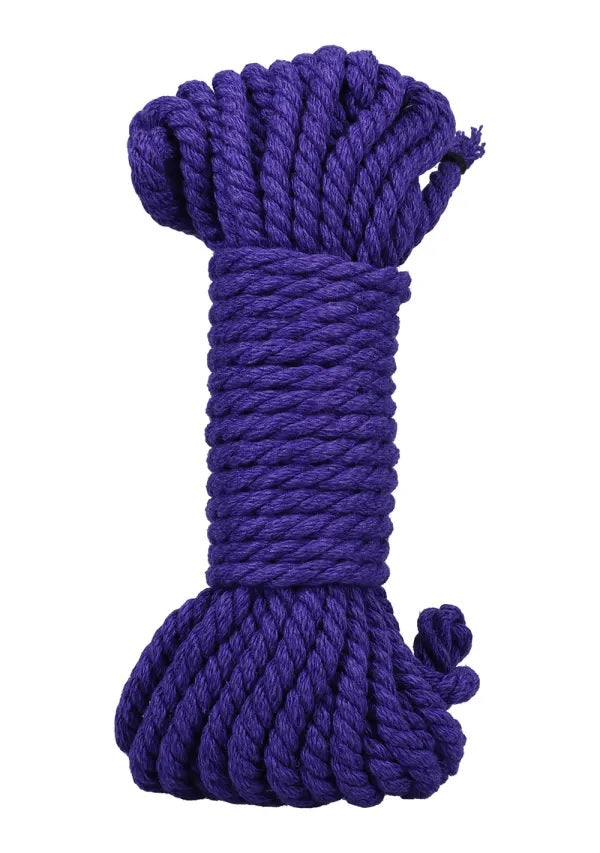 Merci Bind & Tie Rope in Violet in the 30 foot length | Kinkly