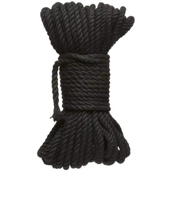 Merci Bind & Tie Rope in Black in the 30 foot length | Kinkly