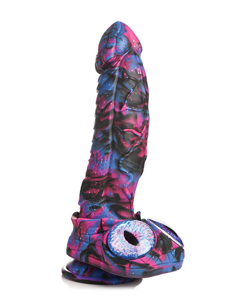 Side view of the Creature Cocks Alienoid. The dildo has a realistic, life like look to it with a pronounced head. | Kinkly Shop