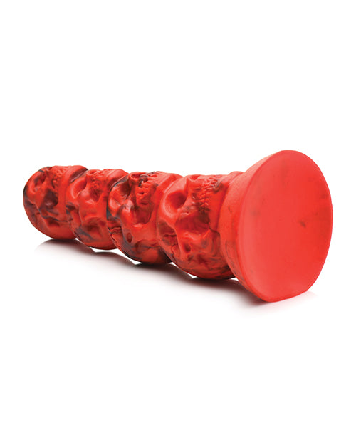 Close up on the base of the dildo. It looks slightly concave to allow the dildo to function as a suction cup. | Kinkly Shop