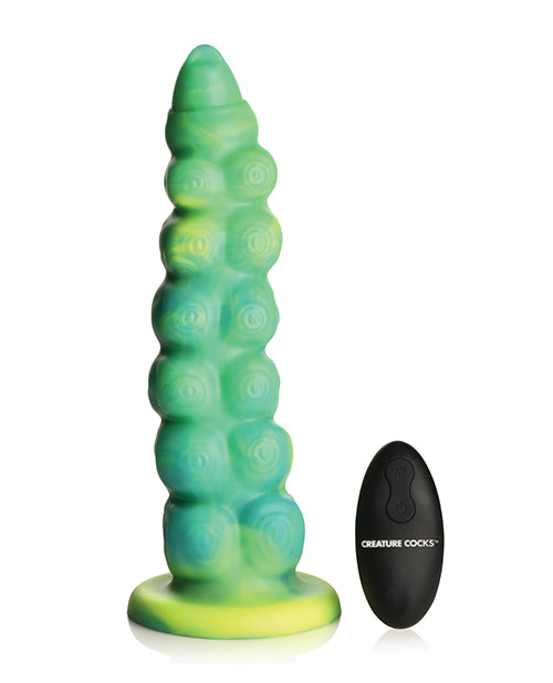 Squirmer Thrusting & Vibrating Dildo Creature Cocks Fantasy Toy Kinkly Shop Squirmer Thrusting & Vibrating Dildo Creature Cocks Fantasy Toy Kinkly Shop
