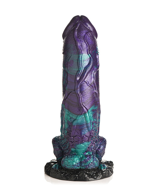 Underside of the thick Creature Cocks Dino Dick dildo | Kinkly Shop
