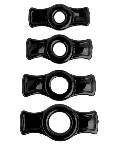 TitanMen Cock Ring Set in Black | Kinkly Shop