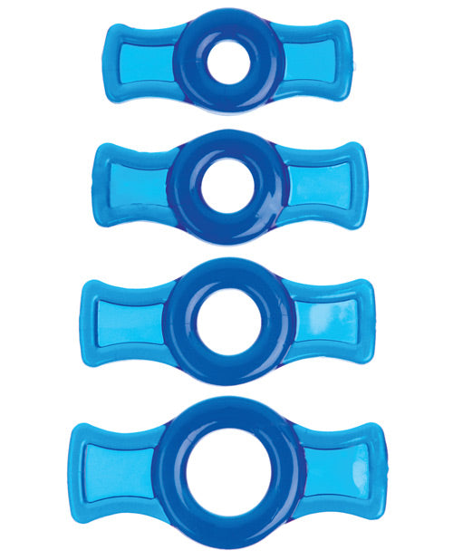 TitanMen Cock Ring Set in Blue | Kinkly Shop