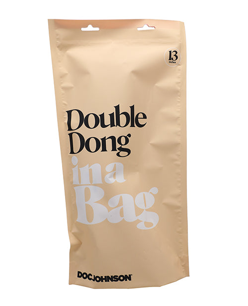 The packaging for the Doc Johnson Double Dong In A Bag | Kinkly