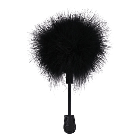 The black tickler of the Doc Johnson Feather Tickler In A Bag | Kinkly