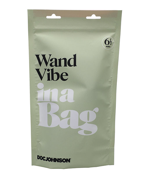 The packaging for the Doc Johnson Wand Vibe In A Bag | Kinkly Shop