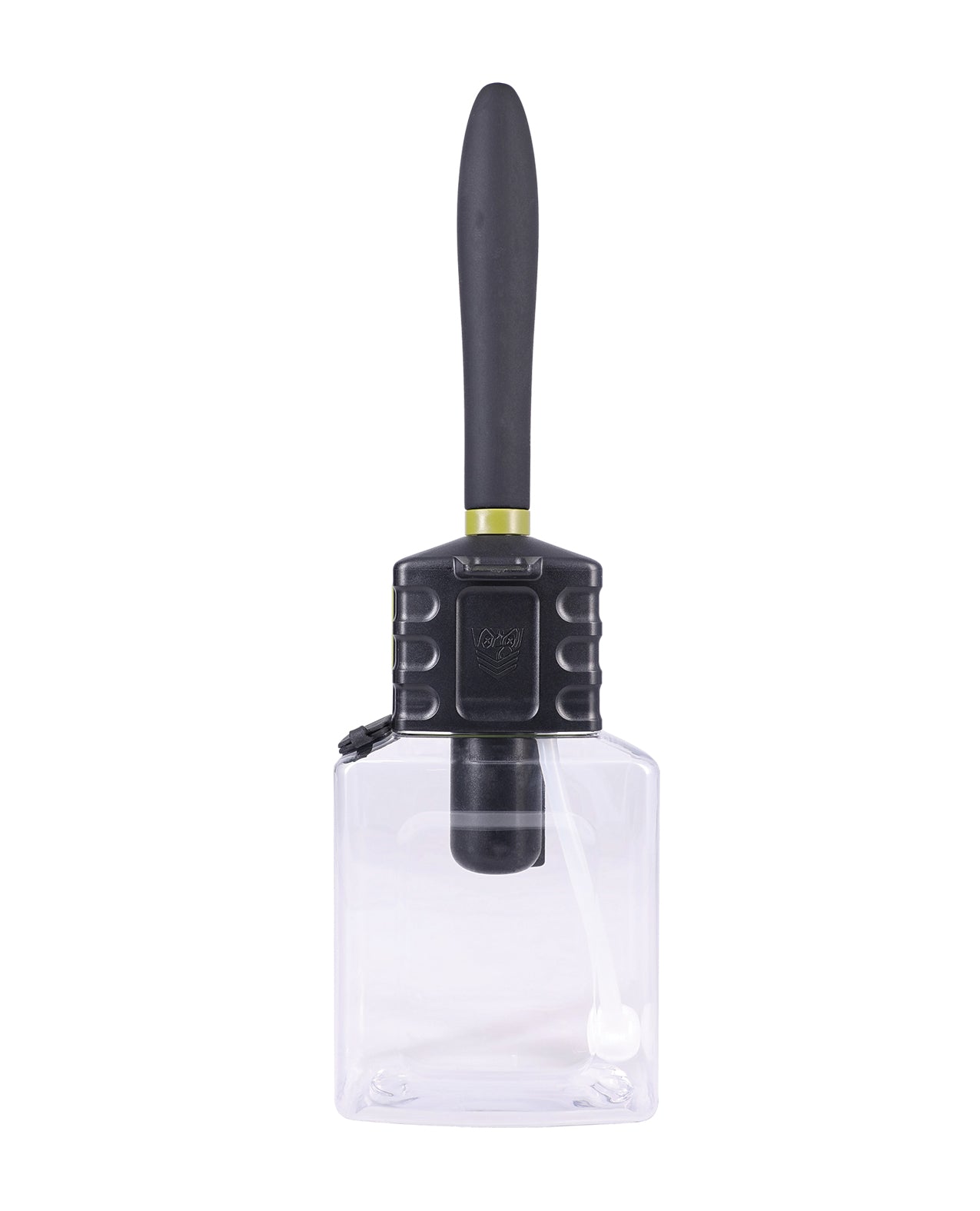 The Fort Troff Hydro-Pro Automatic Cleaning System in front of a plain white background. The water chamber is see-through, making it easier to see how much water is in the chamber. | Kinkly Shop