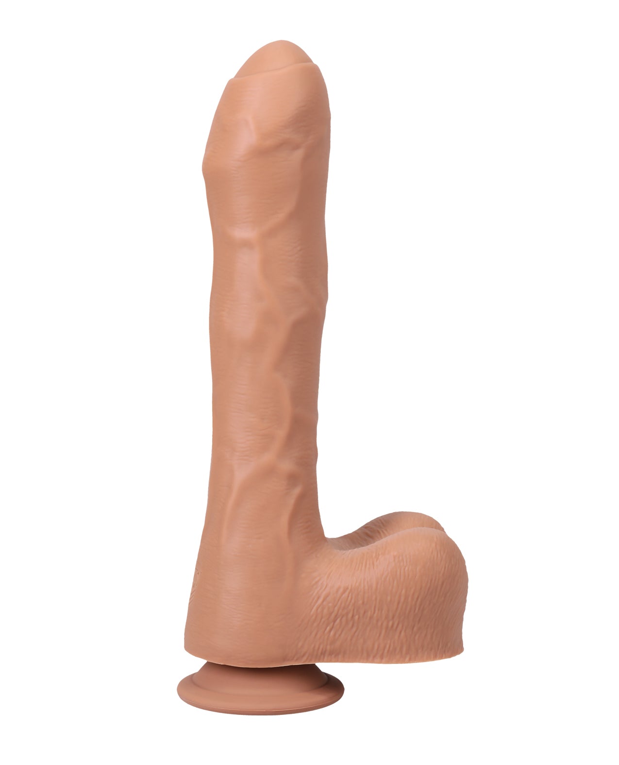 Side view of the Fort Troff Thruster Uncut. The dildo is uncut. | Kinkly Shop
