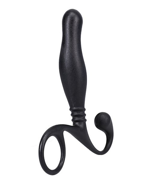 Side view of the In A Bag Prostate Massager showcasing the looped handle at the base. | Kinkly Shop