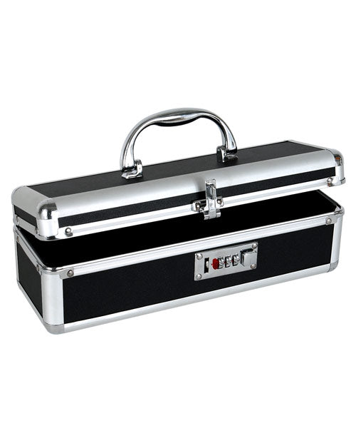 Lockable Vibrator Case in Black | Kinkly Shop