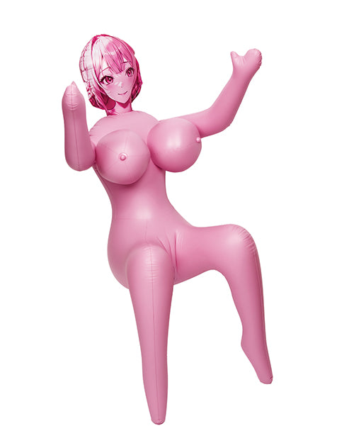 The ANIME Love Doll in pink with its arms wide open | Kinkly Shop