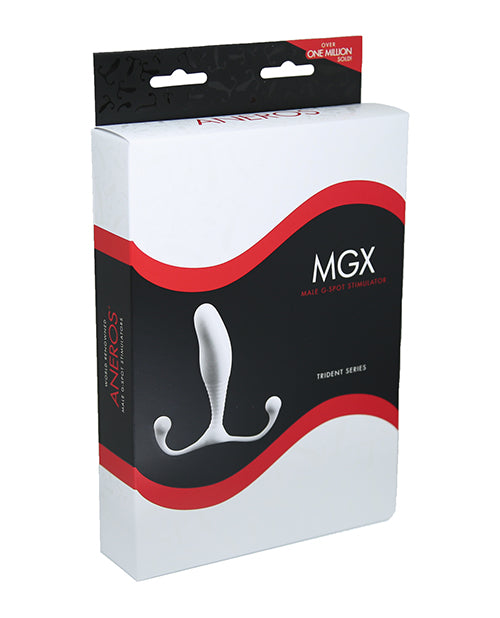 Packaging of the Aneros MGX Trident | Kinkly Shop